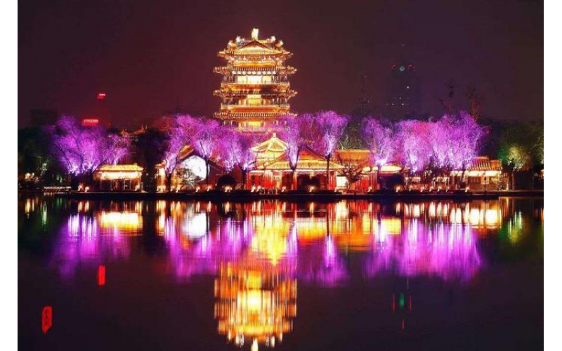 濟(jì)南亮化工程，濟(jì)南照明工程，濟(jì)南城市夜景亮化工程，濟(jì)南樓體亮化工程
