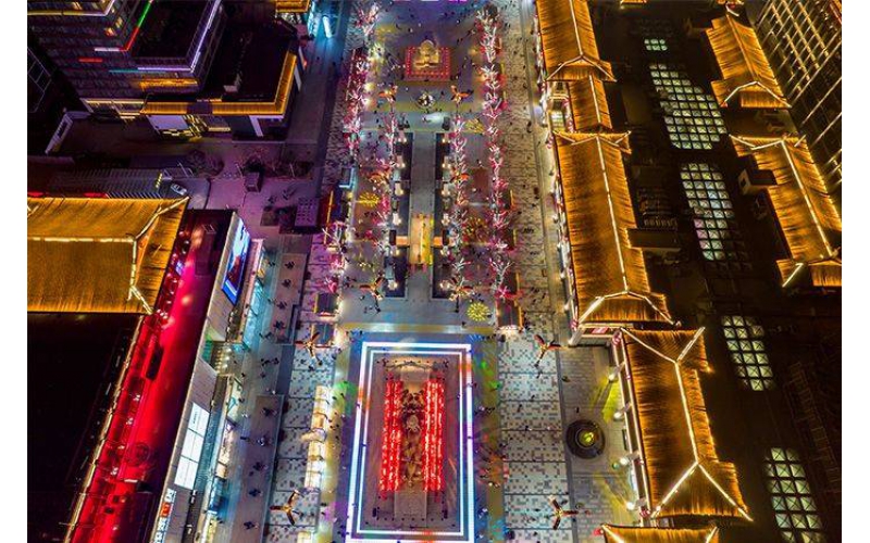 個性化商業(yè)街亮化方案究竟有多驚艷？