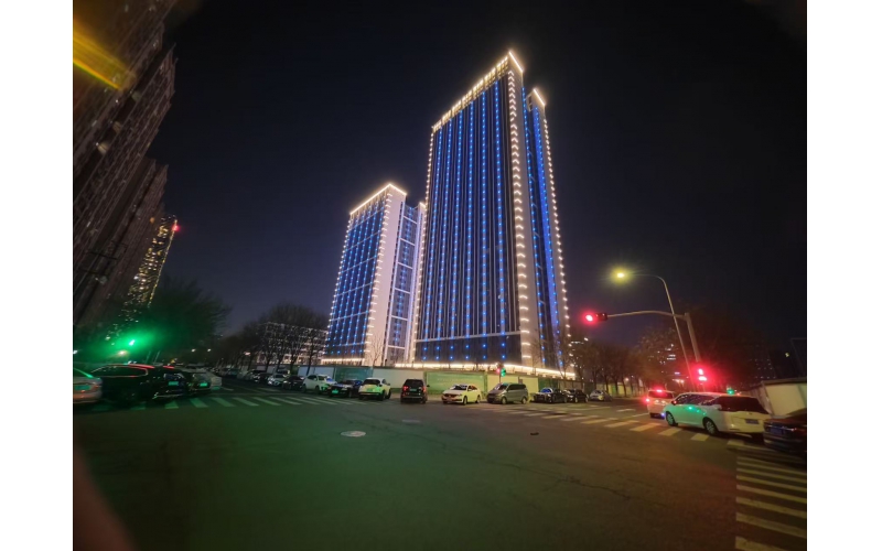 光影織就新地標(biāo)，夜色賦能活力區(qū) —— 臘山河西路 4# 地塊夜景亮化工程解讀