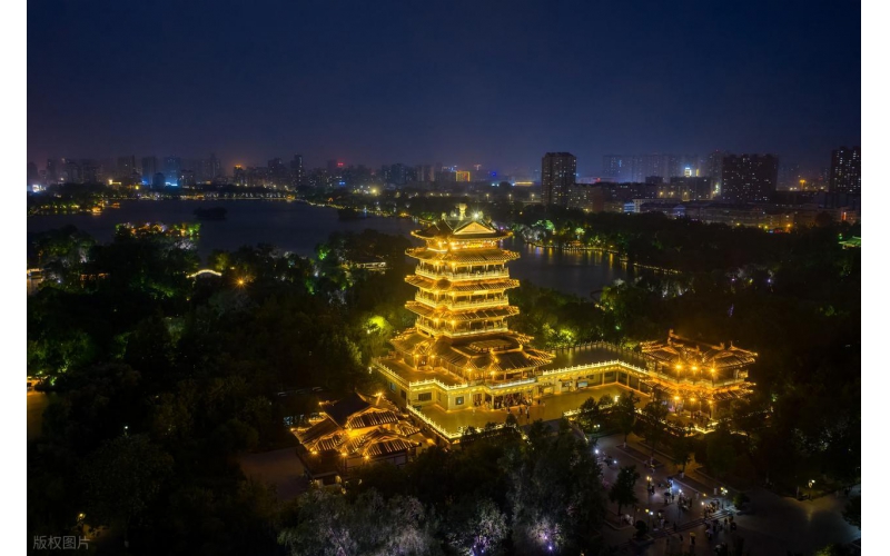 光影泉城，璀璨之夜——濟南夜景亮化工程點亮城市新名片