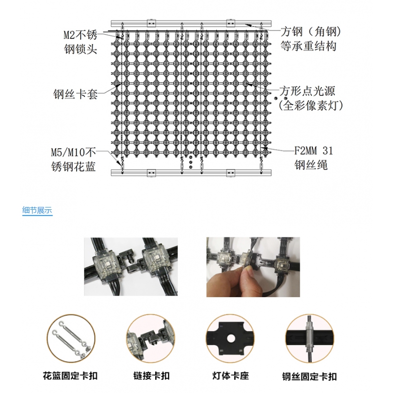 P38.5 LED 網(wǎng)格屏，LED網(wǎng)格軟屏，戶(hù)外LED網(wǎng)格屏